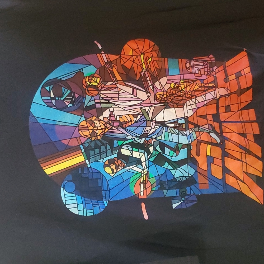Men's Star Wars shirt.